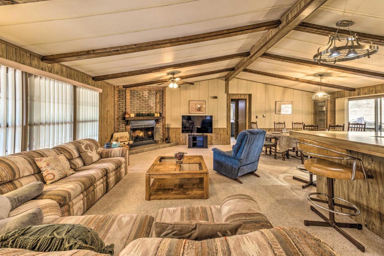 3 Mi To Ruidoso Winter Park Home With Fireplace! Экстерьер фото