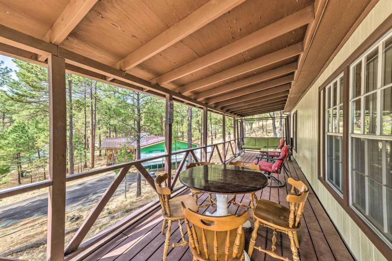 3 Mi To Ruidoso Winter Park Home With Fireplace! Экстерьер фото